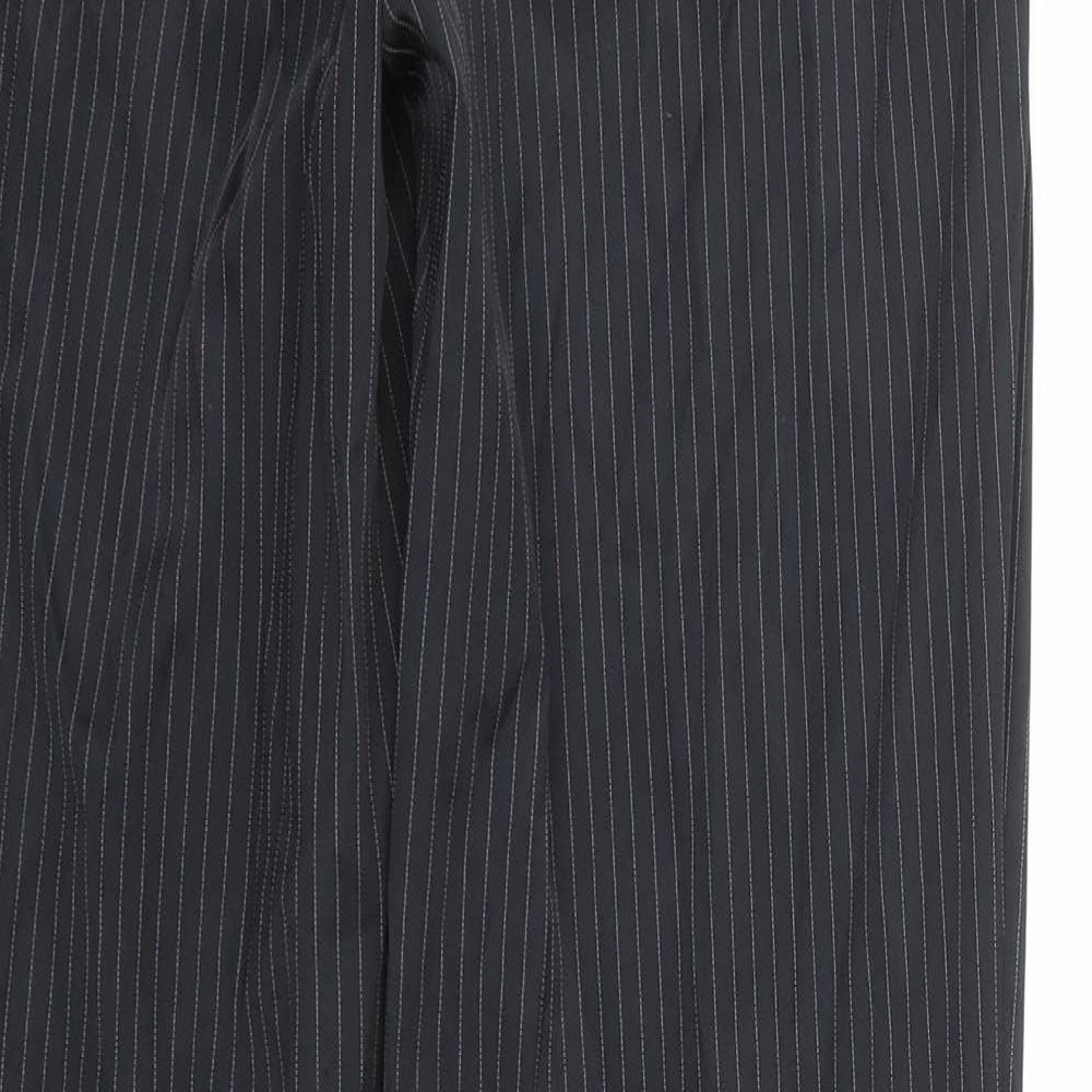 MNG  Womens Black   Trousers  Size 8 L31 in