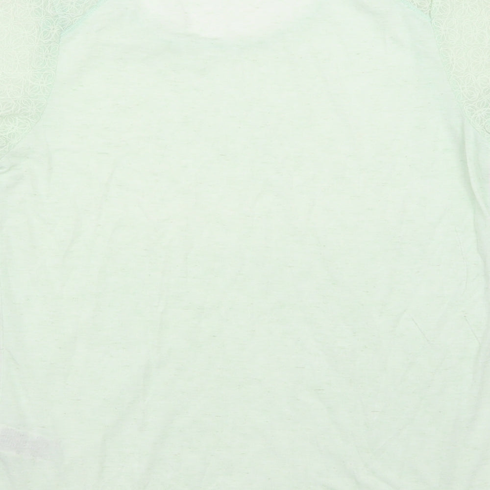 Marks and Spencer Womens Green   Basic T-Shirt Size 10