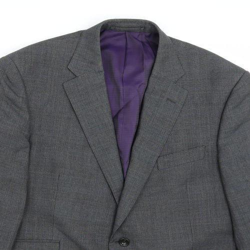 Marks and Spencer Mens Grey   Jacket Suit Jacket Size 42