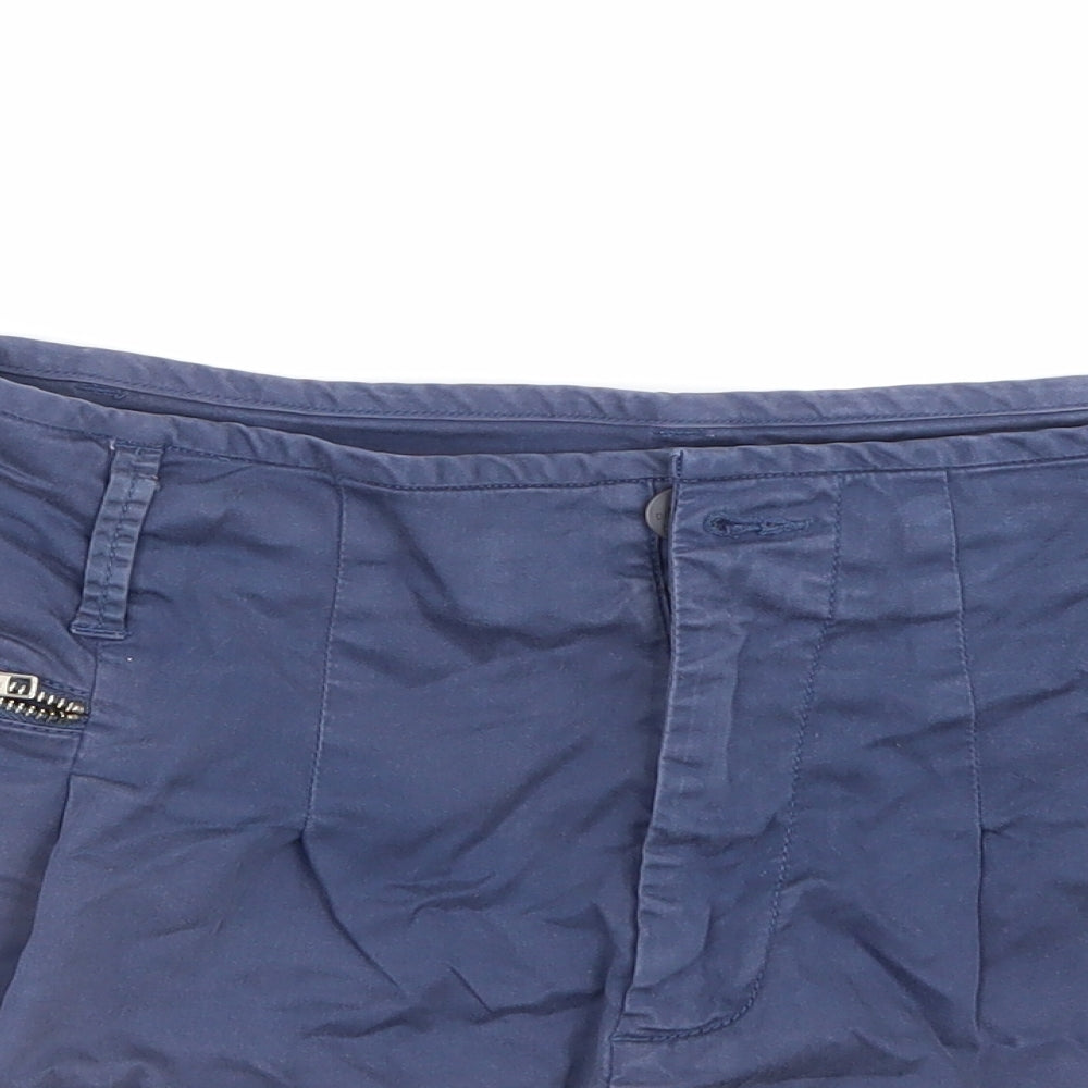 DDP Womens Blue   Bermuda Shorts Size 30