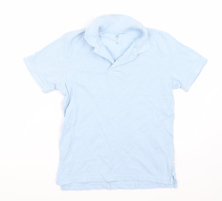 Gap Boys Blue Basic Polo Size M