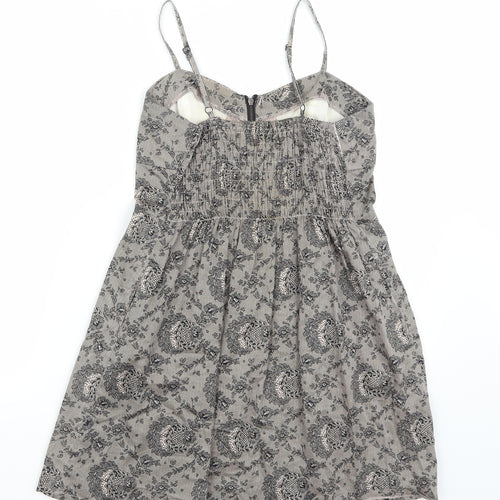 Etam Womens Black  Rayon A-Line  Size 10
