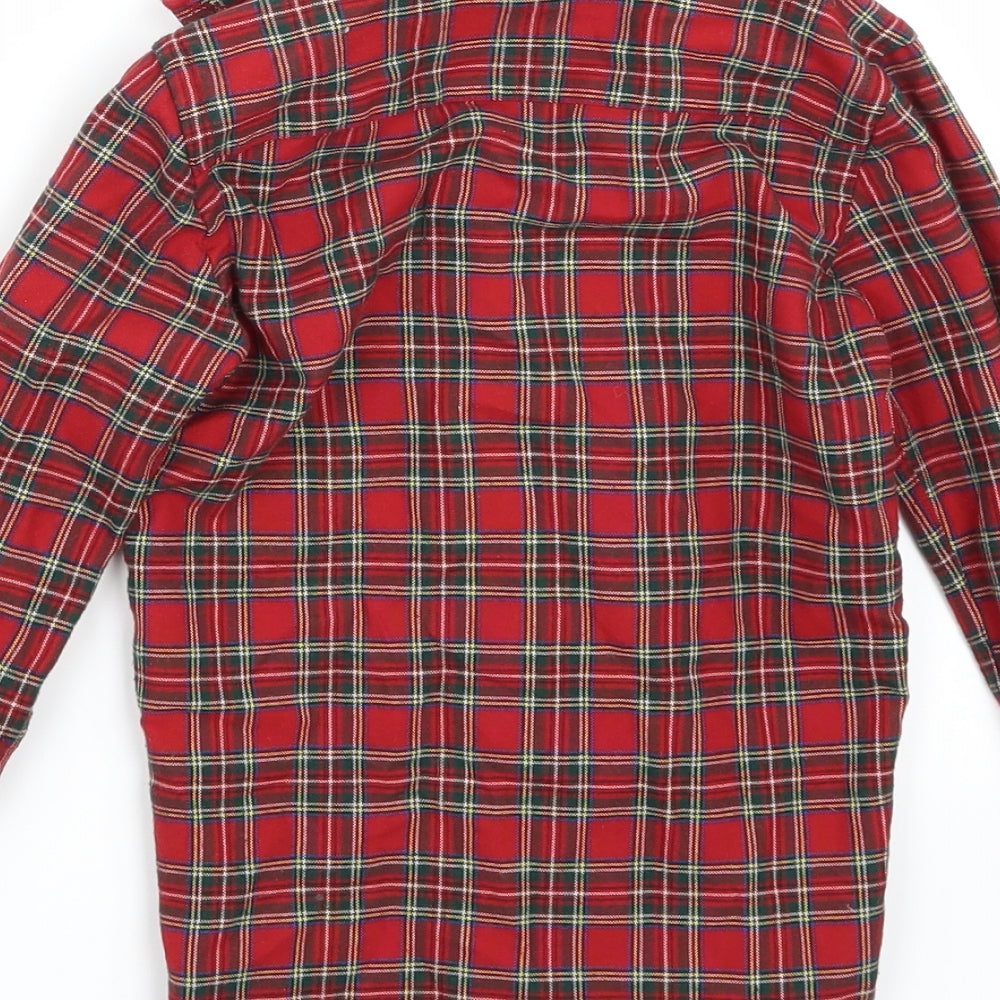 Riverisland Boys Red Check  Basic Button-Up Size 3 Years