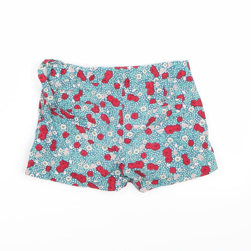 Palomino Girls Green Floral  Bermuda Shorts Size 6 Years