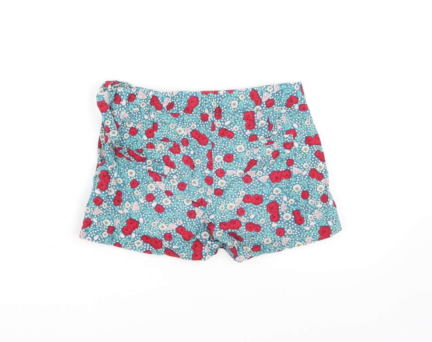 Palomino Girls Green Floral  Bermuda Shorts Size 6 Years
