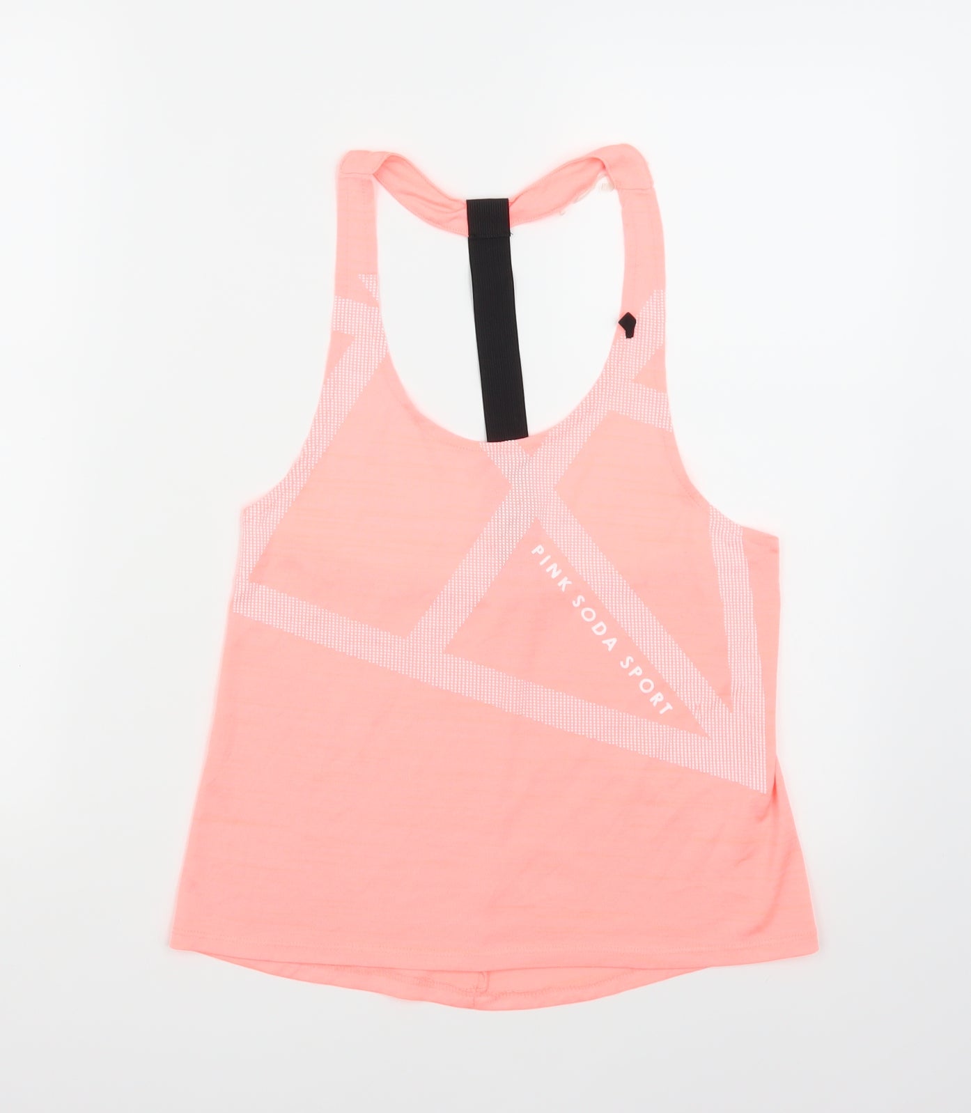 Pink Soda Sport Womens Pink   Basic T-Shirt Size 6
