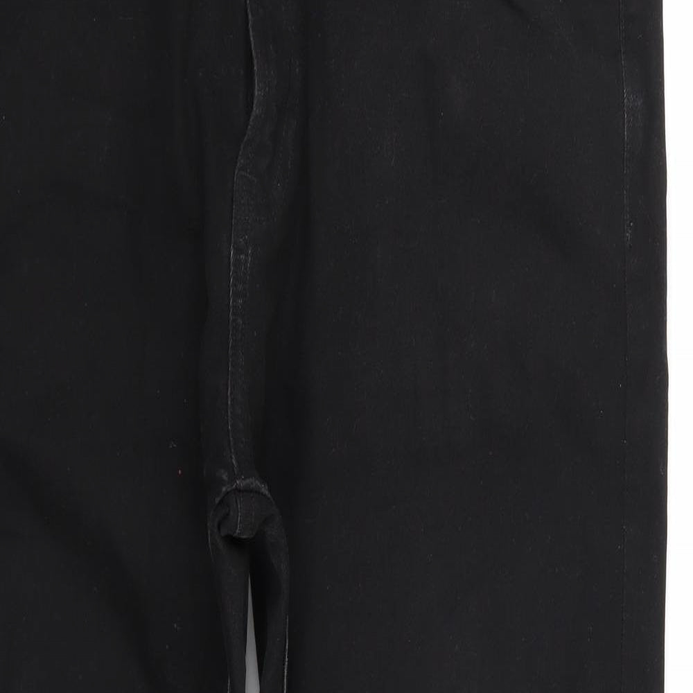 Marks and Spencer Mens Black   Straight Jeans Size 36 L33 in
