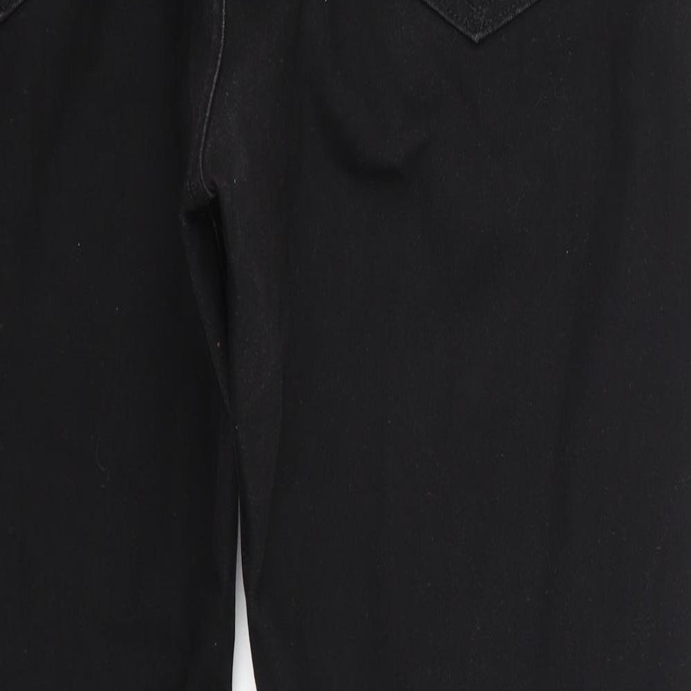 Marks and Spencer Mens Black   Straight Jeans Size 36 L33 in