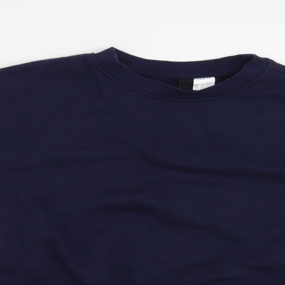 H&M Womens Blue   Pullover Jumper Size XS
