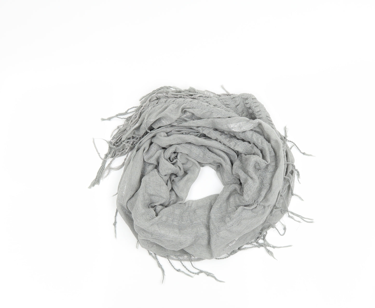 Preworn Womens Grey    Scarf