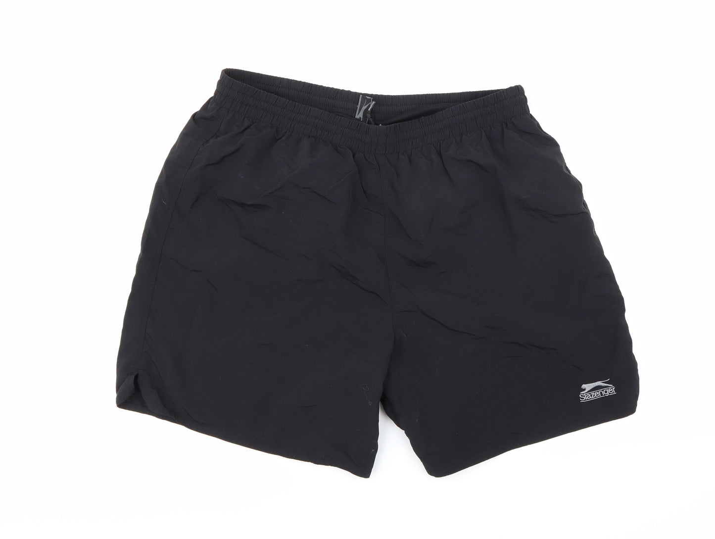 Slazenger Mens Black   Sweat Shorts Size L