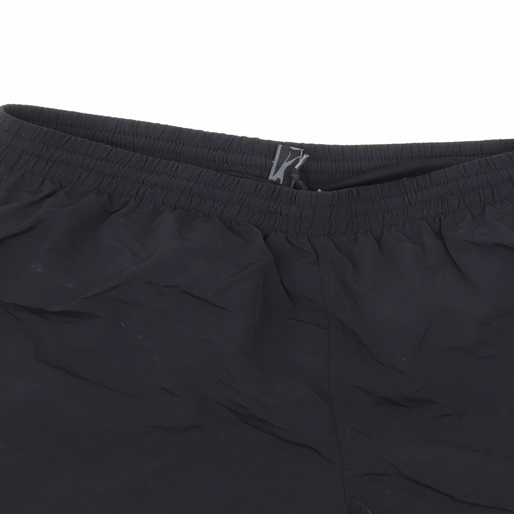 Slazenger Mens Black   Sweat Shorts Size L