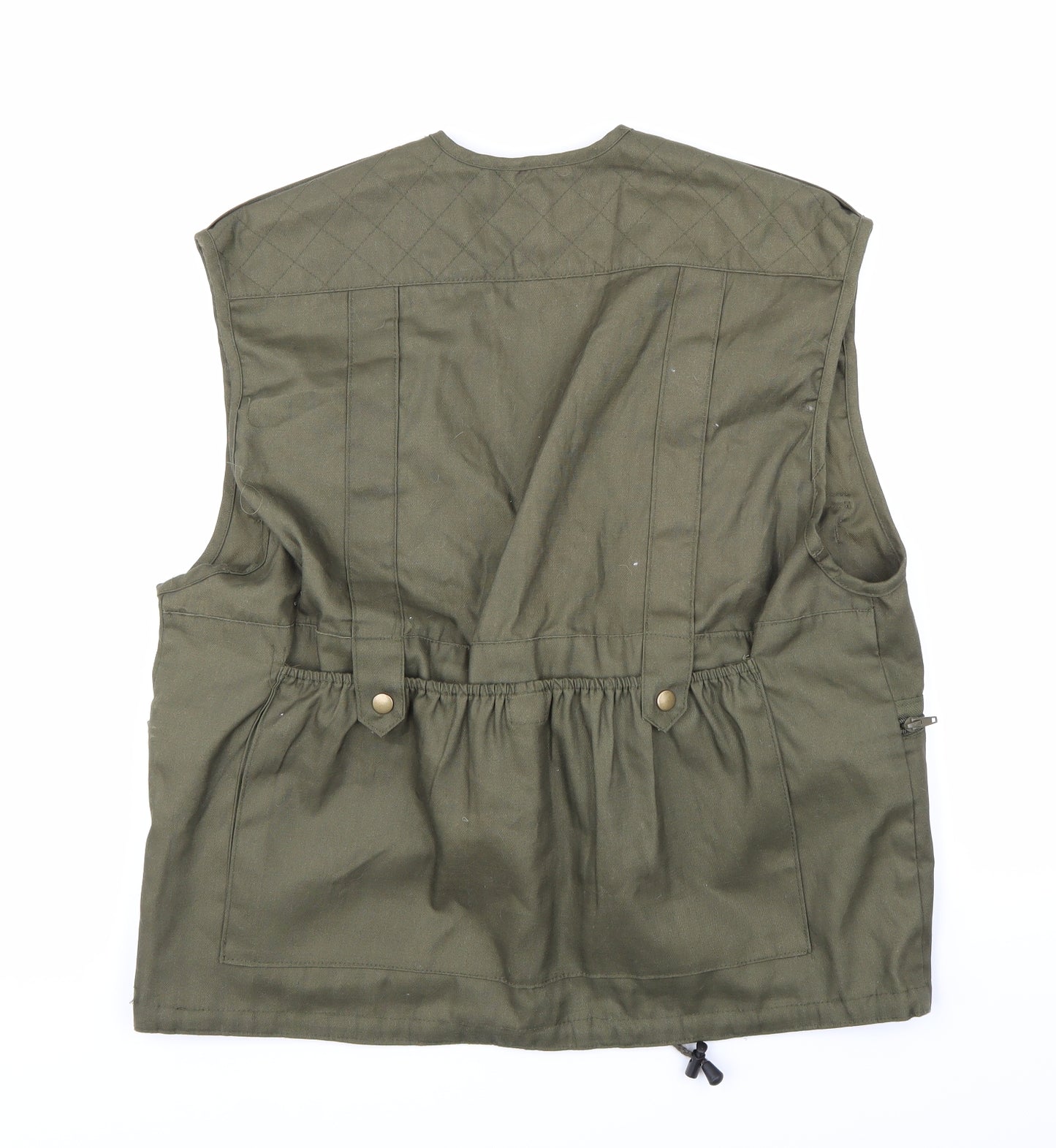 Outdoor Vest Mens Green   Gilet Jacket Size M