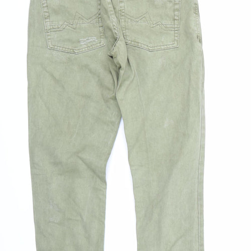 NEXT Boys Green  Denim Straight Jeans Size 12 Years