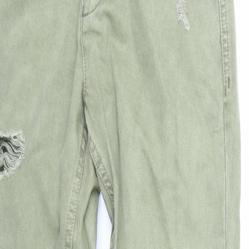 NEXT Boys Green  Denim Straight Jeans Size 12 Years
