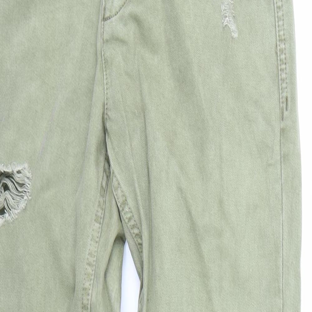 NEXT Boys Green  Denim Straight Jeans Size 12 Years