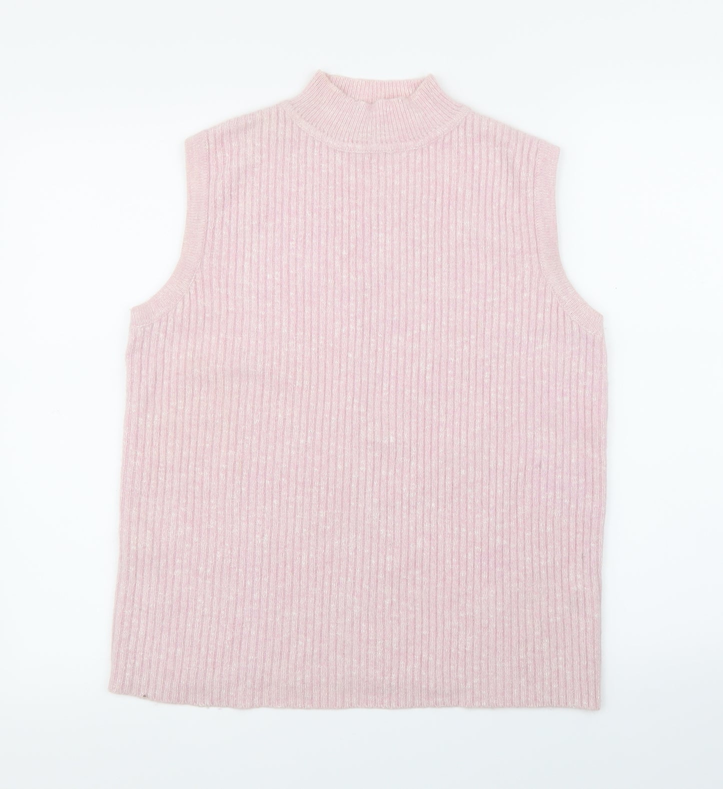 Fabrizio Womens Pink  Knit Basic Tank Size S