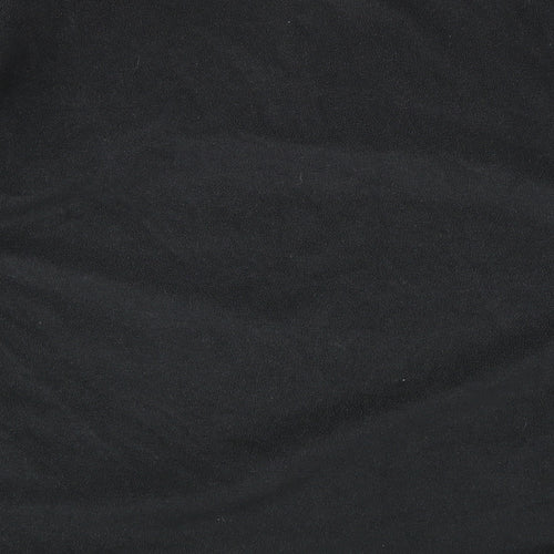 Preworn Mens Black  Fleece Pullover Sweatshirt Size 3XL
