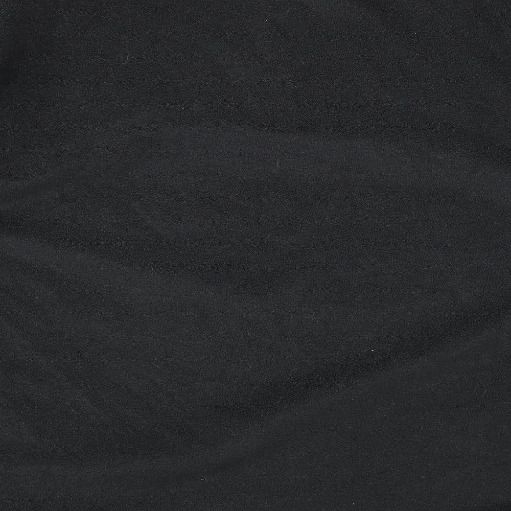 Preworn Mens Black  Fleece Pullover Sweatshirt Size 3XL