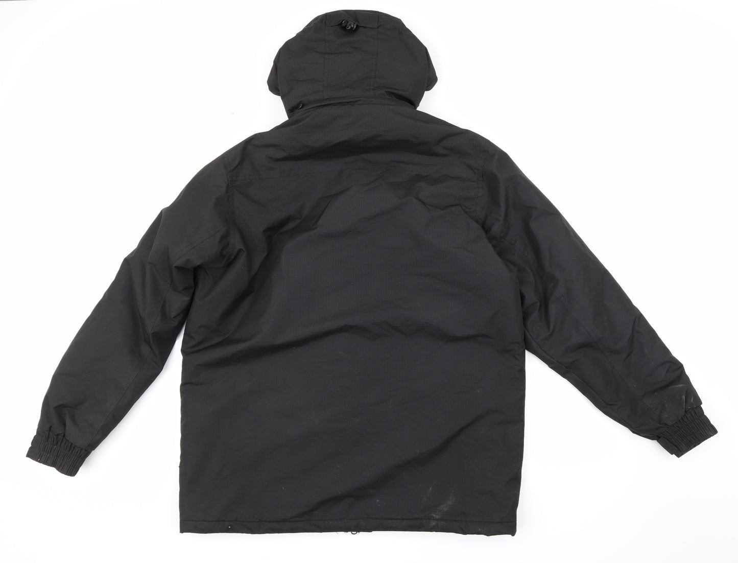 Trespass Mens Black   Jacket Coat Size L