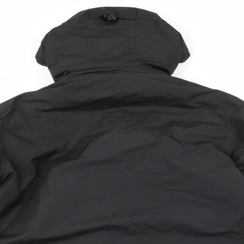 Trespass Mens Black   Jacket Coat Size L