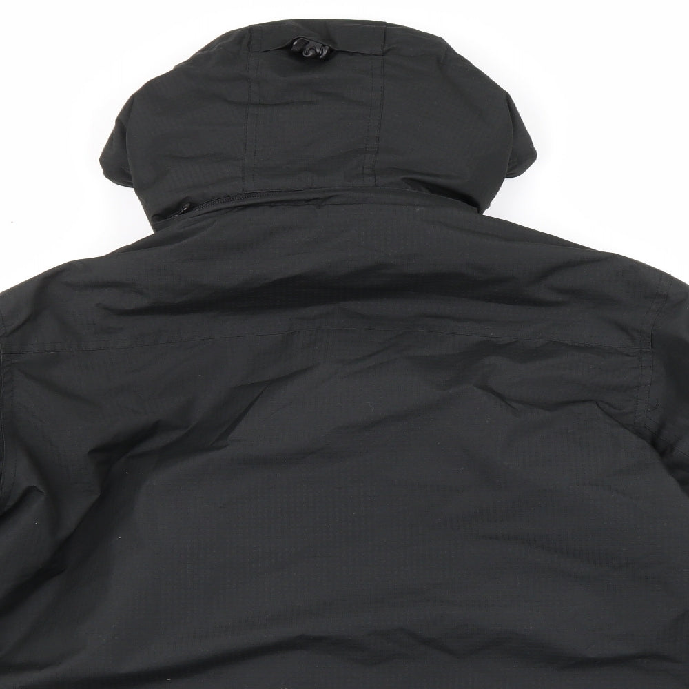 Trespass Mens Black   Jacket Coat Size L