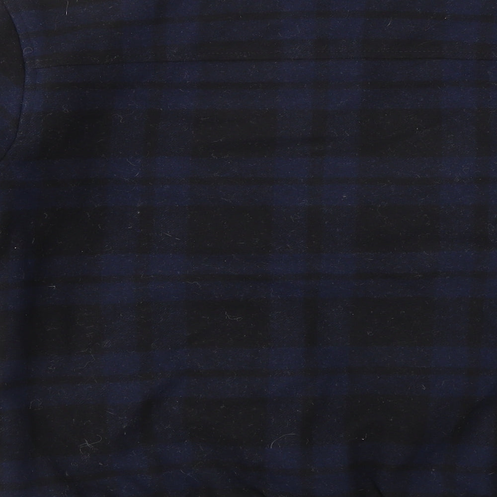 ACW85 Mens Blue Check  Jacket  Size M