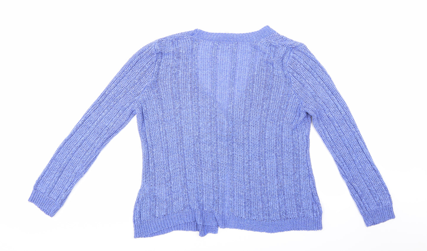 Eastex Womens Purple  Knit Cardigan Jumper Size 18