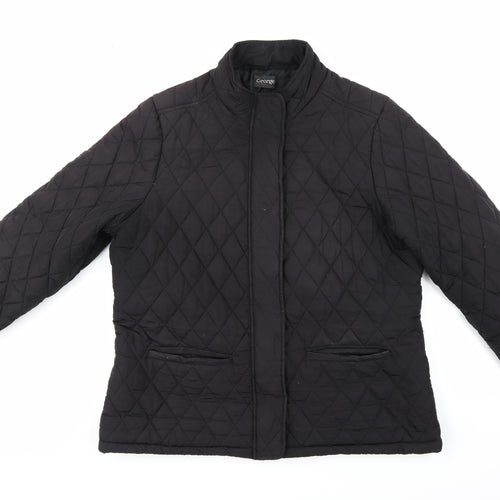 George Womens Black   Jacket  Size 20