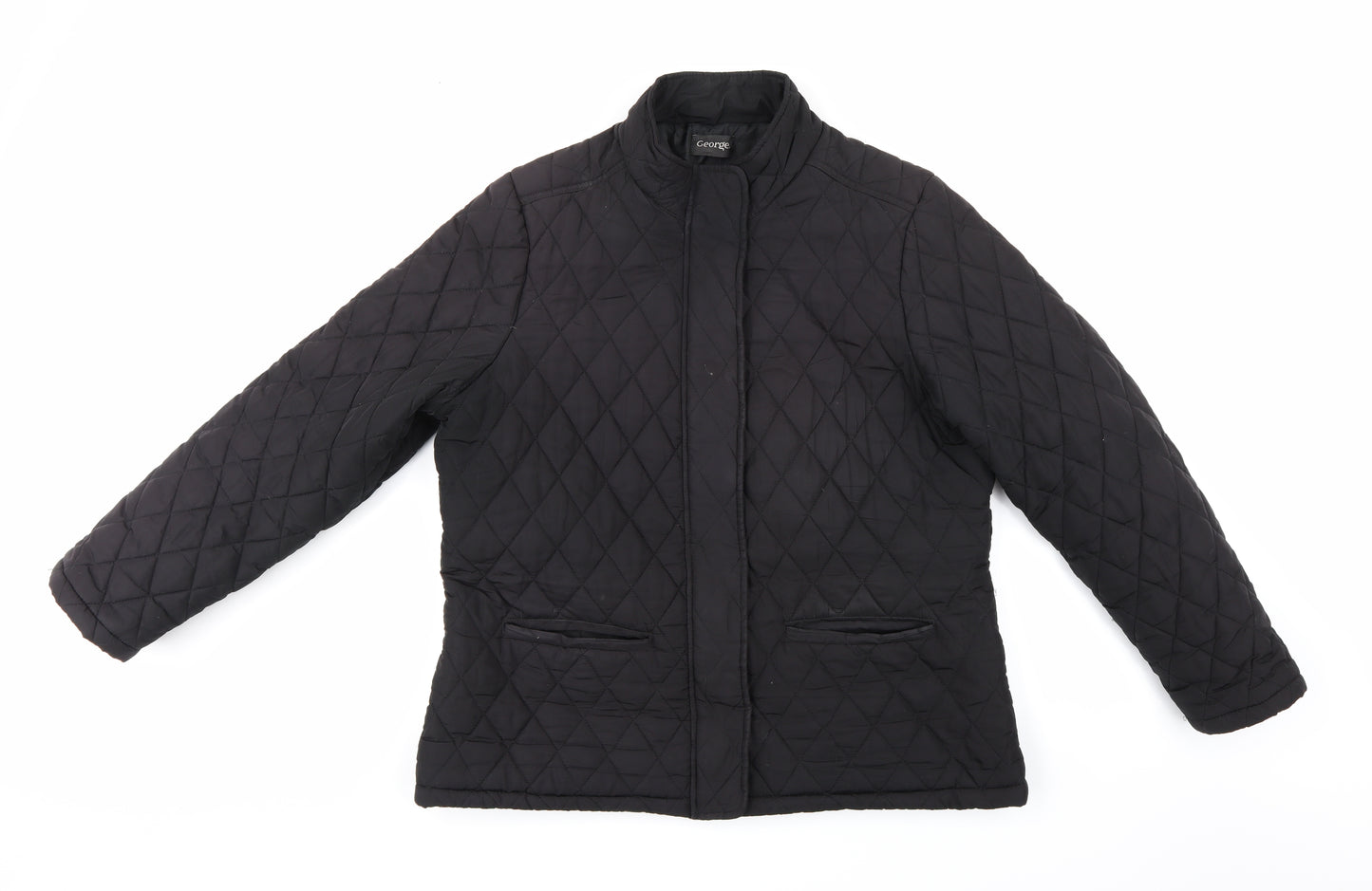 George Womens Black   Jacket  Size 20