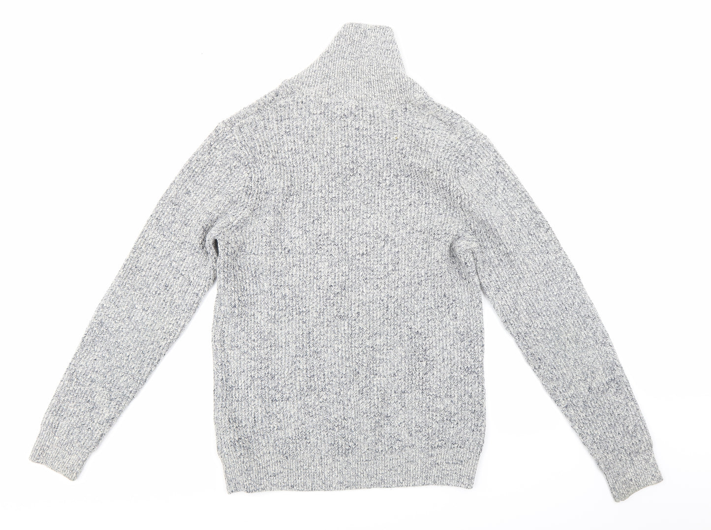 NEXT Mens Grey  Knit Pullover Jumper Size L