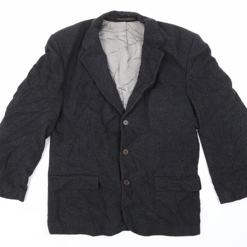 Marks and Spencer Mens Grey   Jacket Blazer Size 38