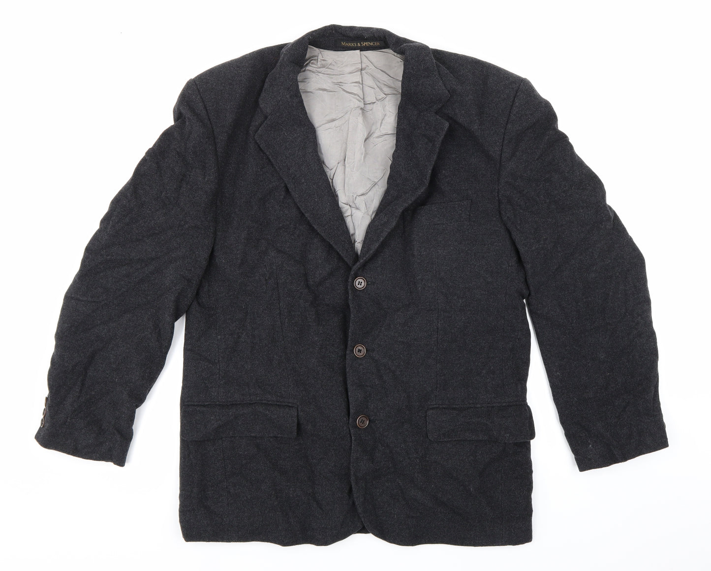 Marks and Spencer Mens Grey   Jacket Blazer Size 38