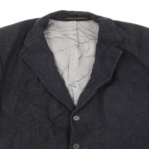 Marks and Spencer Mens Grey   Jacket Blazer Size 38