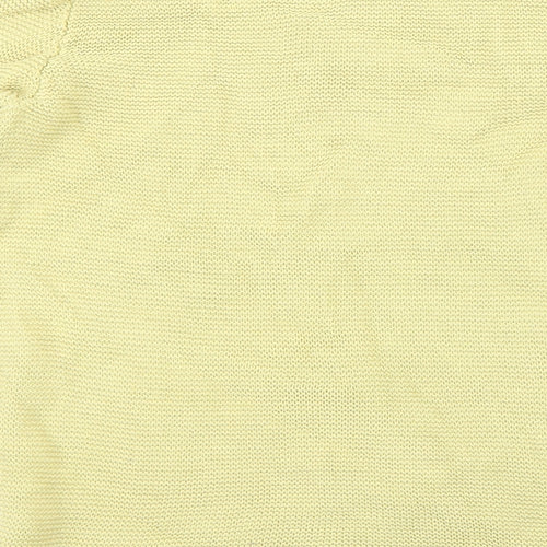 Preworn Womens Yellow  Knit Pullover Jumper Size 8