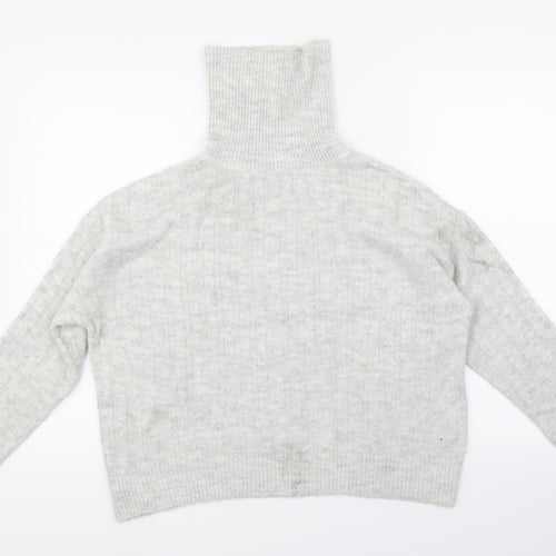 George Womens Grey  Knit Pullover Jumper Size S