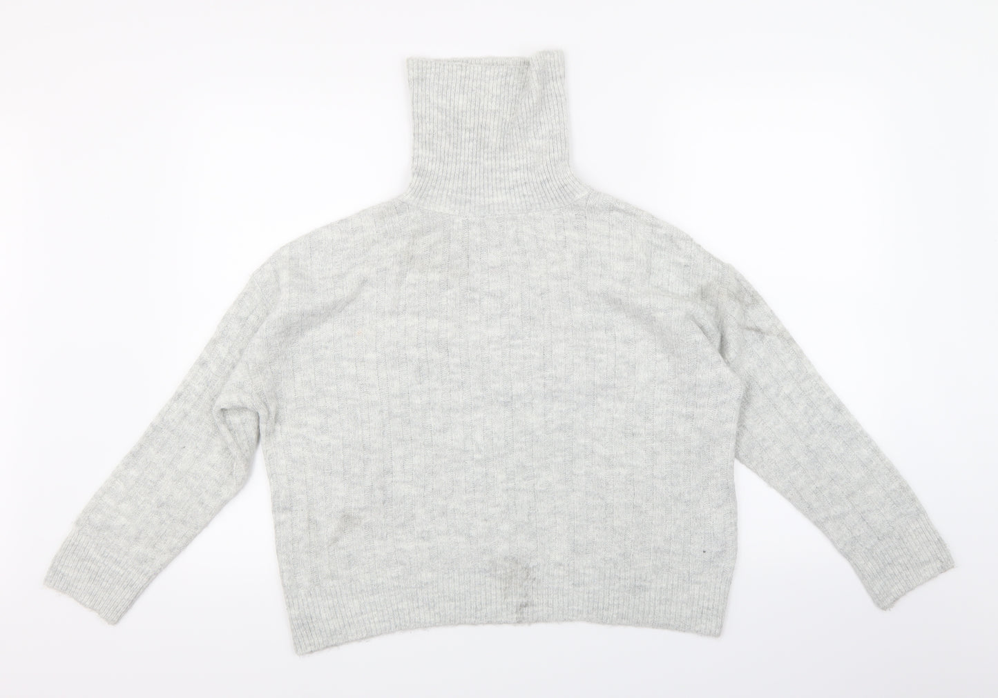 George Womens Grey  Knit Pullover Jumper Size S