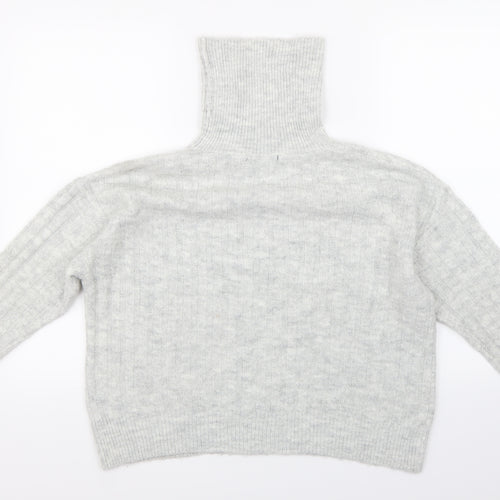 George Womens Grey  Knit Pullover Jumper Size S