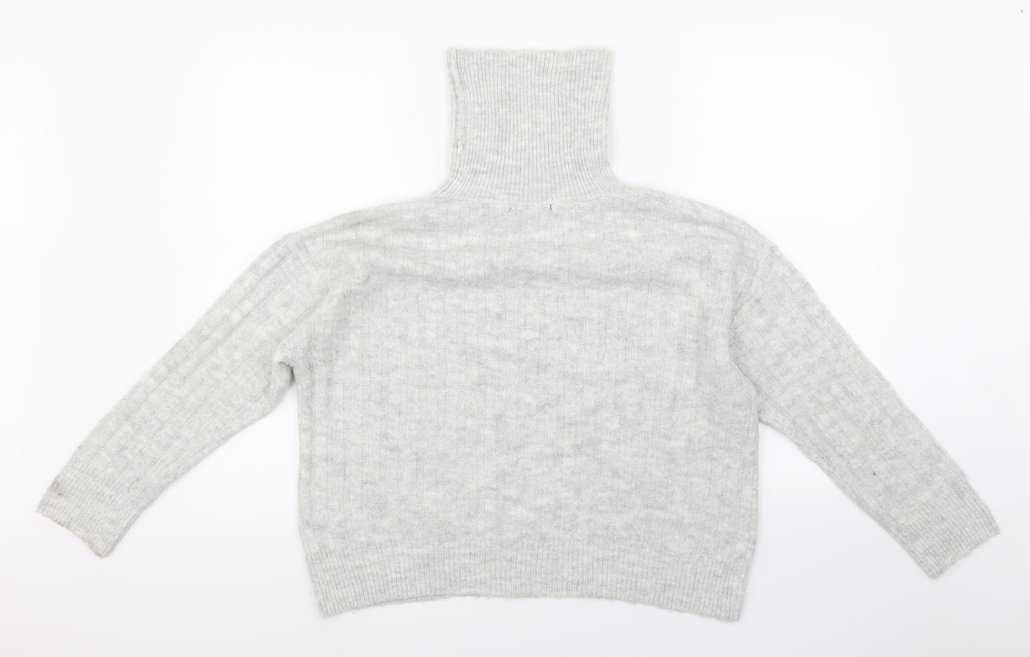 George Womens Grey  Knit Pullover Jumper Size S