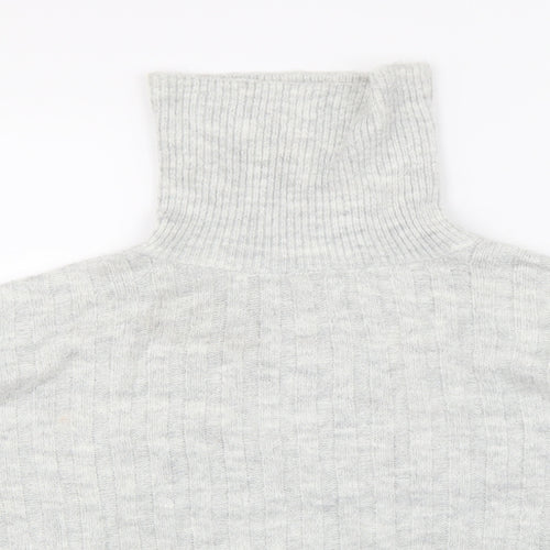 George Womens Grey  Knit Pullover Jumper Size S