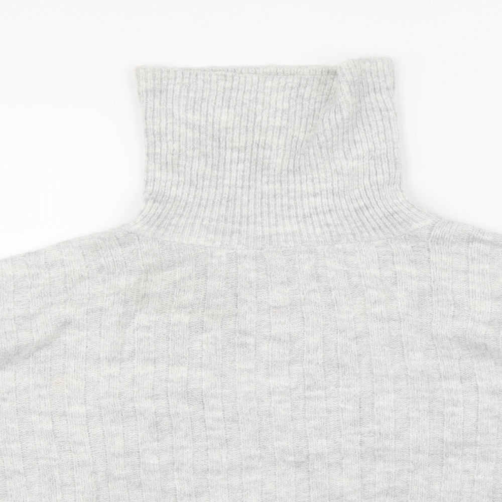 George Womens Grey  Knit Pullover Jumper Size S