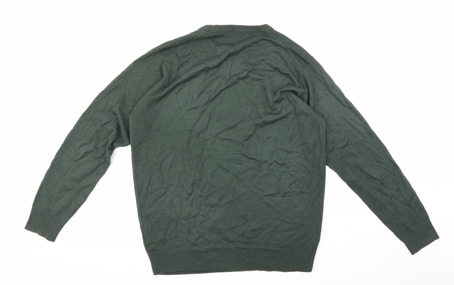 James Pringle Mens Green  Knit Pullover Jumper Size M