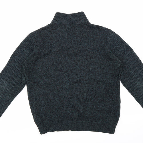 ACW85 Mens Blue  Knit Pullover Jumper Size M