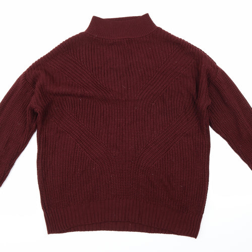 Primark Womens Purple  Knit Pullover Jumper Size M
