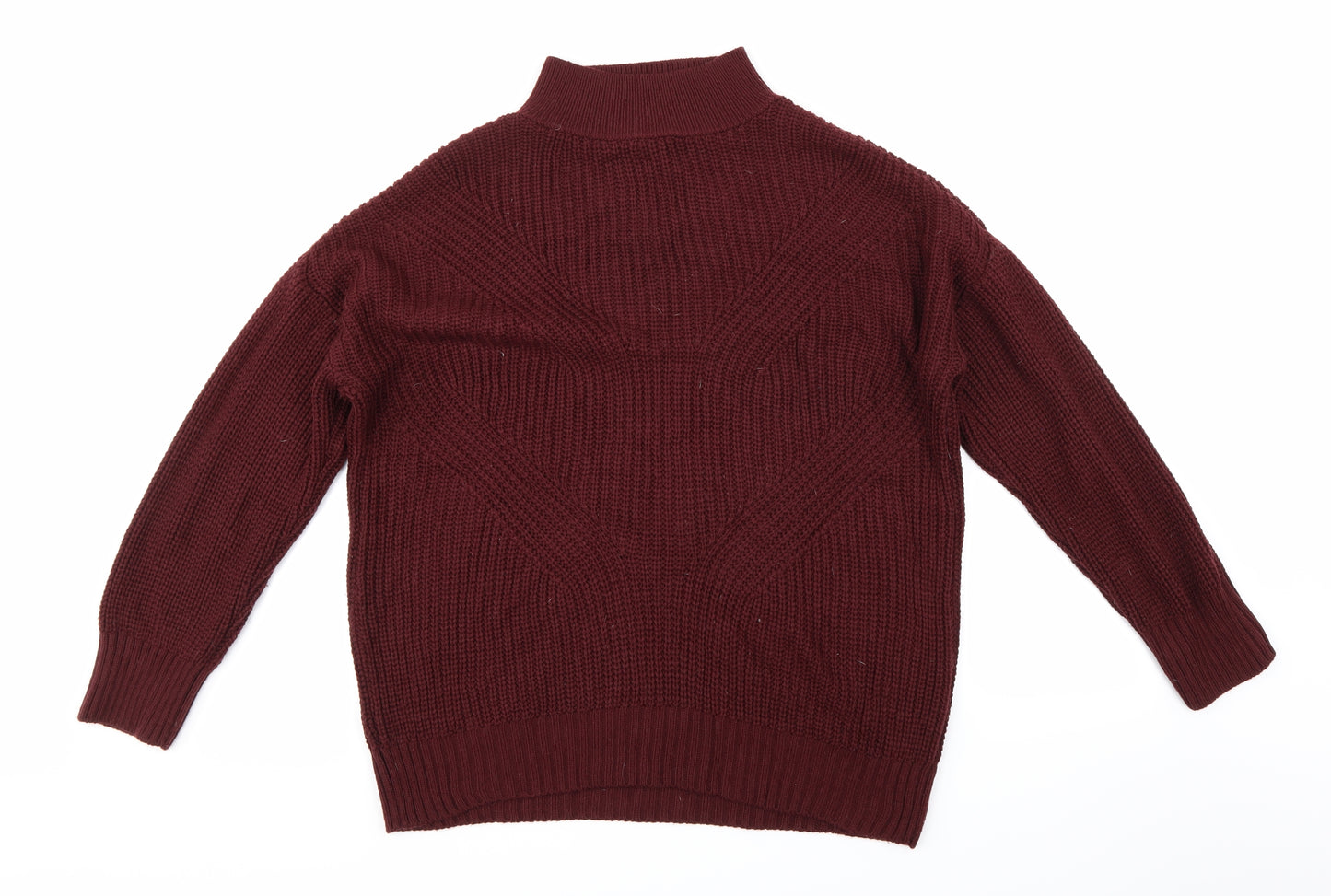 Primark Womens Purple  Knit Pullover Jumper Size M