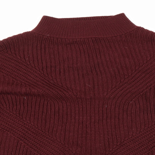 Primark Womens Purple  Knit Pullover Jumper Size M