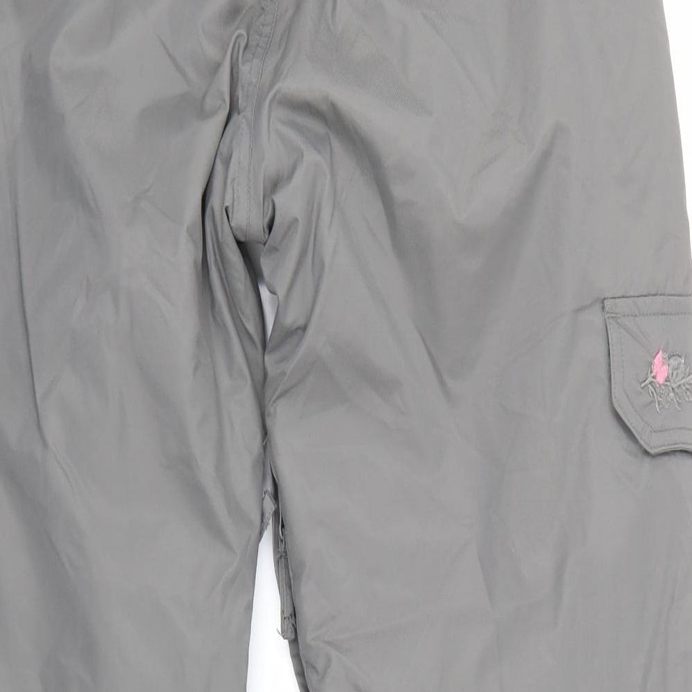 No Fear Womens Grey   Sweatpants Trousers Size 8 L28 in