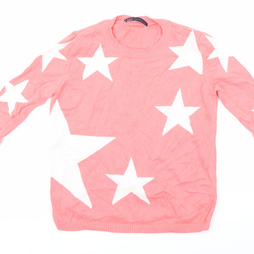 Marks and Spencer Womens Pink  Knit Pullover Jumper Size 6