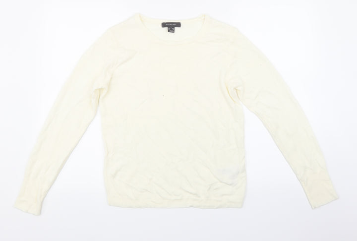 Primark Womens Beige  Knit Pullover Jumper Size S