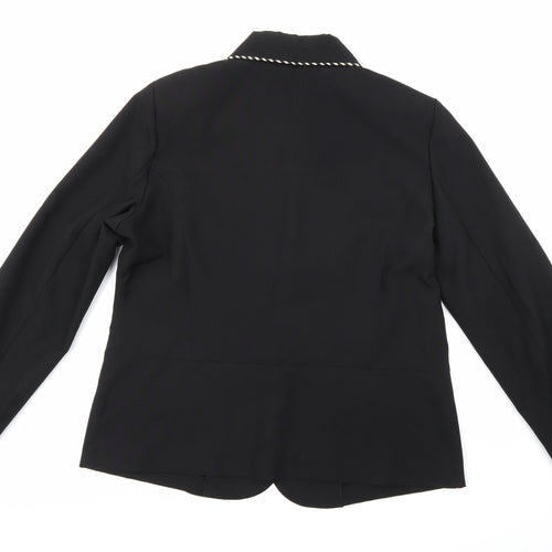 Damart Womens Black   Jacket  Size 14